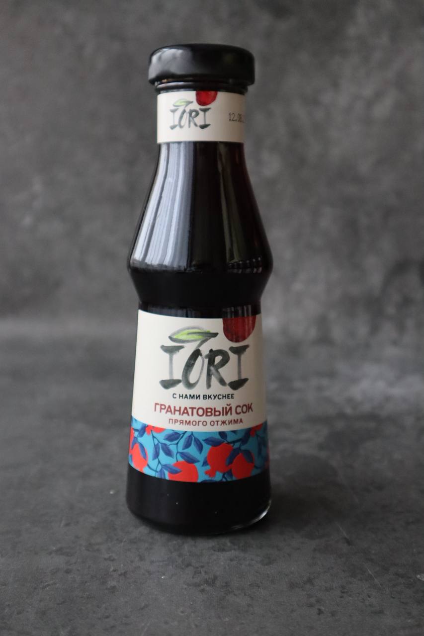 Гранатовый сок прямого отжима "IORI"